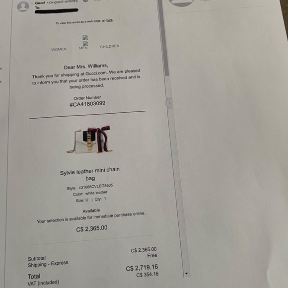 Gucci Sylvie mini - Picture 2 of 12